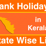 Bank Holidays in Kerala