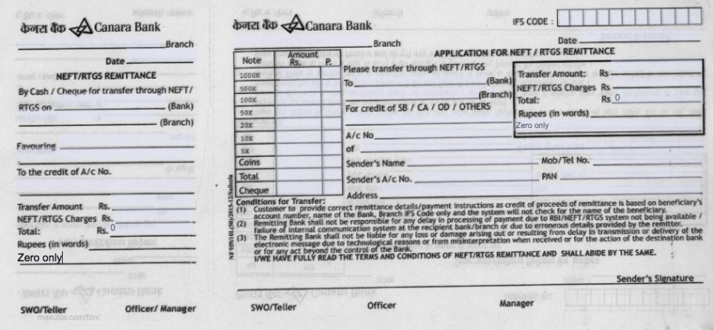 Canara Bank RTGS Form 2025: About, Rules, Timing, Charges