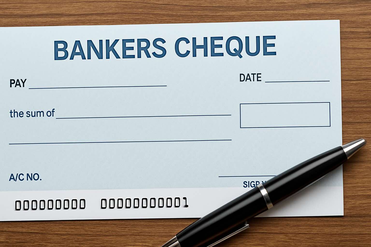 Bankers Cheque