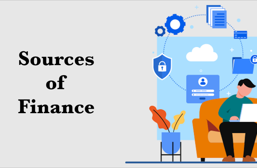 Sources of Finance