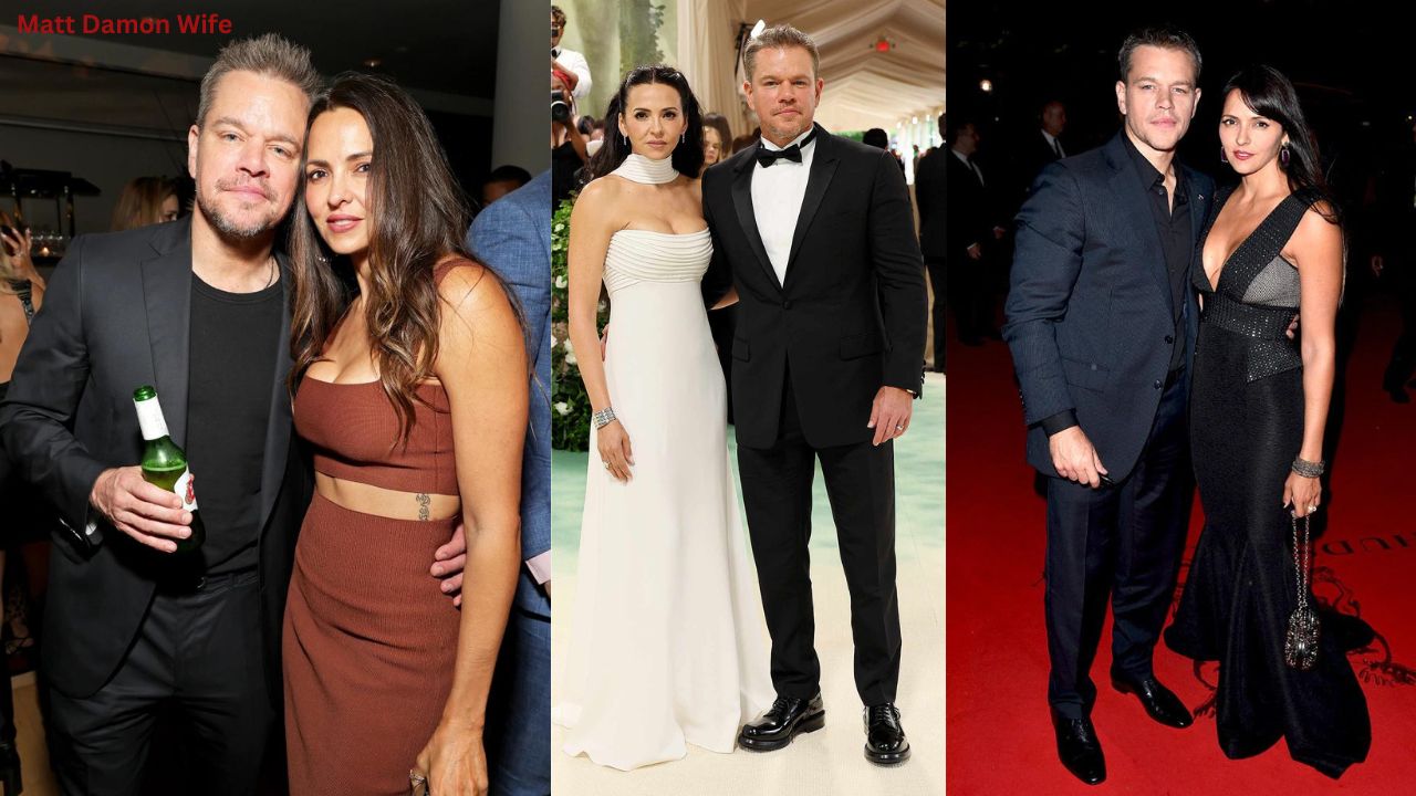 Matt Damon Wife
