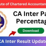 CA Inter Pass Percentage