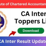 CA Inter Toppers List