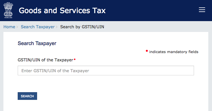 Gst Search GST Number Search by Name