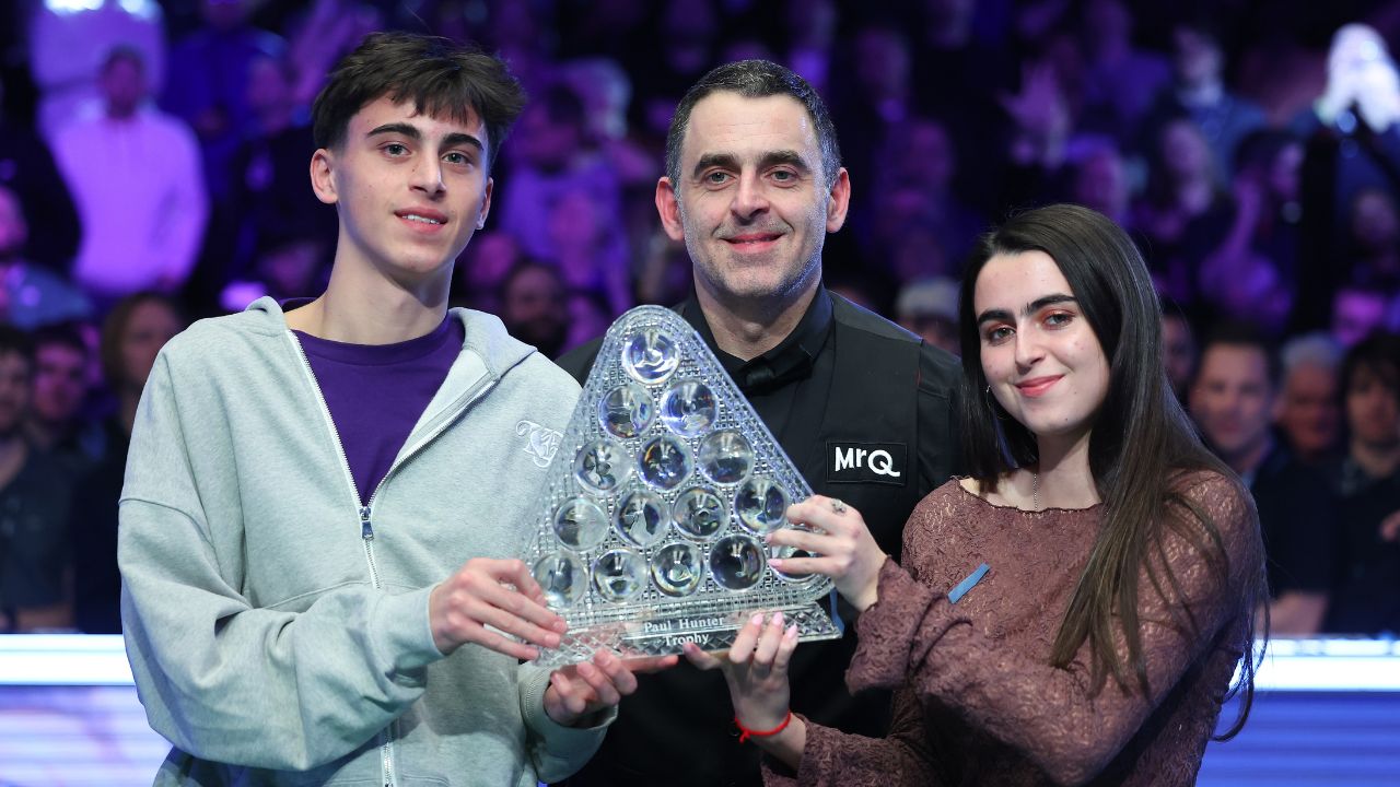 Ronnie O'Sullivan award