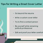 Tips for Writing a Strong Application Letter