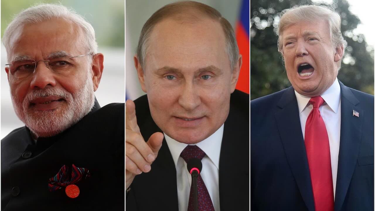 Russia Ukraine war india pakistan tension US president trump trade